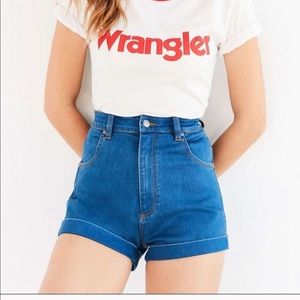 Wrangler pinup shorts